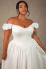 Essense of Australia D4568 Plus Size Wedding Gown