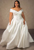 Essense of Australia D4604 Plus Size Wedding Gown