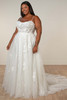 Stella York SY8213 Plus Size Wedding Gown