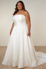 Stella York SY8217 Plus Size Wedding Gown