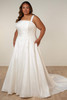 Stella York SY8217 Plus Size Wedding Gown
