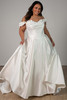 Stella York SY8288 Plus Size Wedding Gown