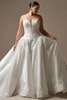 Front view of Sottero and Midgley Alvarez plus size ball gown wedding dress