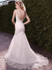 Casablanca 2135 Fit & Flare V-Neckline Wedding Dress