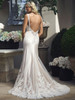Casablanca 2210 Lace Tank Straps Wedding Dress