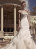 Sweetheart Ruched And Beaded Bridal Gown Casablanca 2107