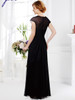 Cap Sleeves Mother Of The Bride Dress Jade J165011