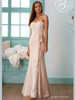 Fit and Flare Bridesmaid Dress B2 B203005 with Sash