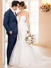 Plunging Sweetheart Mermaid wedding gown Stella York 6743