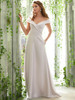 Off The Shoulder bridesmaid dress Mori Lee 21605