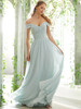 Off The Shoulder bridesmaid dress Mori Lee 21614