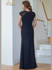 Sleeved Jade Couture Mother of The Bride Gown K218006