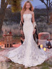 Strapless wedding gown Morilee Rumi 2083