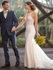 High Neckline Essense of Australia Bridal Gown D2835