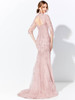 Back view of Ivonne D 120D05 lace mother of the bride gown