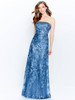 Strapless Embroidered Mother of the Bride dress Montage 120920