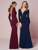 Long Sleeves Christina Wu Bridesmaid Dress 22940