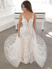 Floral Embroidery Bridal Gown by Enzoani Blue Nefertiti