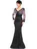 Long Sleeves Mother of the Bride dress Rina di Montella RD2672
