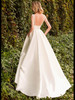 V-Neckline Chic Nostalgia Wedding Dress Peony