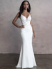 Sheath Wedding Gown Allure Bridals 9815