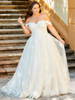 Off The Shoulder Plus Size Wedding Gown Christina Wu 29387