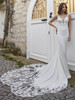 Illusion Neckline Randy Fenoli Wedding Dress Cynthia