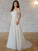 Off The Shoulder Stella York Wedding Gown 7502