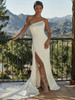 One Shoulder Madison James Wedding Gown Kit MJ857