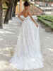 Back view Faith 2479 open back lace wedding dress