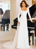 Square Neckline Bridal Dress Pronovias Betsy