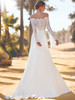 Scalloped Off The Shoulders Pronovias Wedding Gown Madison
