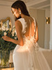 Scoop Neckline Fitted Pronovias Wedding Gown Nikita