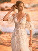 Fit & Flare Lace Pronovias Wedding Gown Zircon