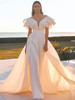 V-Plunging Keyhole Bridal Dress Pronovias Ceres