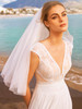 A-Line Waist Cut Outs Pronovias Wedding Gown Mitzi