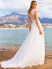 A-Line Waist Cut Outs Pronovias Wedding Gown Mitzi