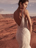 Deep V-Back Sottero and Midgley Wedding Gown Bailey