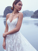 V-Plunging Neckline Sottero and Midgley Wedding Gown Brooklyn