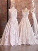 A-Line Floral Lace Sottero and Midgley Wedding Gown Sawyer