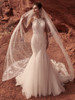 Tulle Mermaid Skirt Sottero and Midgley Bridal Dress Shane