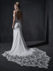 Form Fitting Beaded Crepe Sottero and Midgley Wedding Gown Tanner