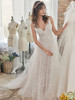 Floral Glitter Tulle Maggie Sottero Wedding Gown Keris