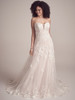 Plunging Sweetheart Maggie Sottero Wedding Gown Nakita