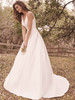 Deep V-Neckline Maggie Sottero Wedding Gown Paxton