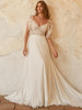A-Line Chiffon Maggie Sottero Bridal Dress Primrose