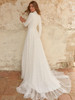 Long Sleeved Maggie Sottero Wedding Gown Sahar