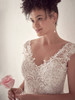 Embroidered Lace Maggie Sottero Wedding Gown Sierra