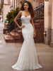 Glittery Fitted Morilee Bridal Dress June 2505