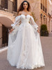 Lace A-line Morilee Bridal Dress Jeannette 2523